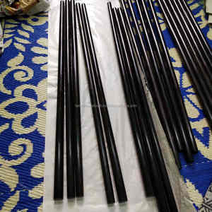 Bâton en bois d'ébène noir de qualité supérieure, durable, en bois naturel brut, pour cannes et projets d'artisanat, au meilleur prix - Product Image 3