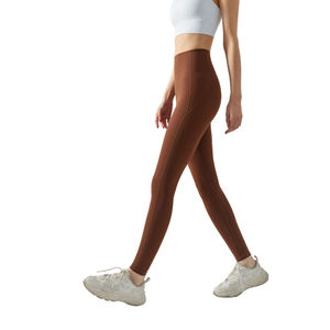 Wholesale Custom Gym Wear Women <b>Leggings</b> Sports Tights Fitness Wear Breathable <b>Seamless</b> <b>Leggings</b> - Product Image 4