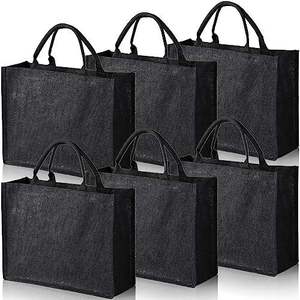 Sac de rangement en jute de qualité supérieure avec poignées robustes pour le stockage des courses et les usages domestiques - Product Image 6