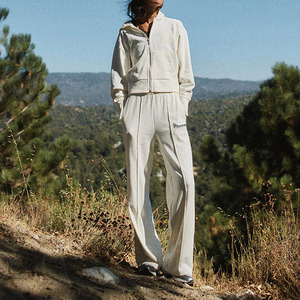 กางเกงวอร์มขาบานทรงหลวมสำหรับผู้หญิงแบบพรีเมียมสั่งทำพิเศษ – กางเกงกีฬาลำลองทรง Y2K ไซส์ใหญ่พิเศษ 3XL ขั้นต่ำในการสั่งซื้อน้อย - Product Image 6