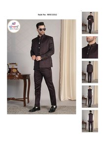 Conjunto de Traje para Hombre Ajmera, Blazer Formal Moderno para Bodas, Fiestas y Oficina, Elegante y Cómodo - Product Image 2