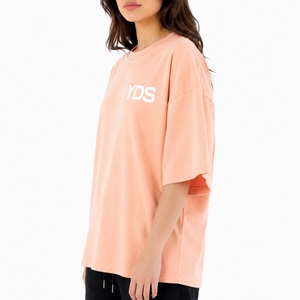 Women's <b>T</b> <b>Shirt</b> Crew Neck Short Sleeve Loose Fit Letter Print Heavy Weight Daily Wear Loose Style Quality <b>Stitching</b> - Product Image 3