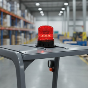 Luz de Advertencia LED Industrial para Montacargas, DC 12-100V, Alarma Audible de 105 dB, Luz Estroboscópica Intermitente, Protección IP65, <span class=keywords><strong>16</strong></span> Tonos Opcionales - Product Image 3