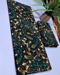 Tela de Sarga 100% Algodón con Estampado Africano y Ankara de Mozambique, Calidad de Exportación, para Ropa de Moda Infantil - Product Image 2