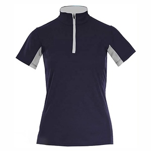 Chemise d'équitation unisexe personnalisée, élégante, coupe ajustée, en polaire, légère, respirante, anti-rétrécissement, en polyester/nylon, couche de base, vente en gros - Product Image 2