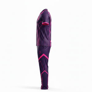 Tenue de cricket personnalisée par sublimation, kit complet en tissu mesh respirant, vêtements de sport d'équipe, tenue de match T20, design de logo personnalisé - Product Image 3