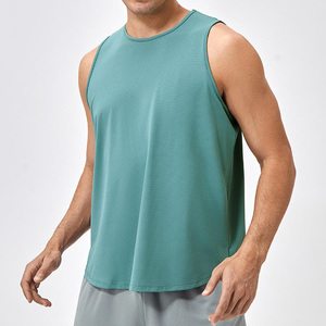 <b>Men</b> Sleeveless Gym Training Tank Top Breathable Running <b>Singlet</b> Quick Dry Fitness Workout Bodybuilding Athletic Sportswear - Product Image 1