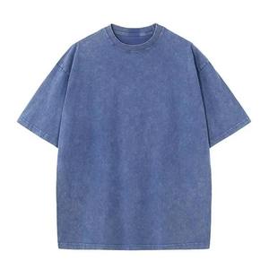 Ropa al por Mayor para Comercio Exterior, Camiseta de Manga Corta para Hombre, Corte Regular, 100% Algodón, Verde Liso, Estilo Chino Ecológico - Product Image 2