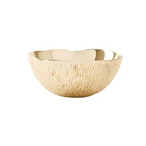 Plat de luxe Chocolat Noix Cookie Service Bol doré Accessoires de décoration de mariage Bols en métal Artisanat Vaisselle Objet de décoration - Product Image 1