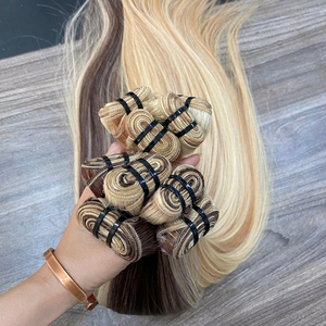 Extensions de cheveux Zenohair 2026 de haute qualité, 100% cheveux humains vietnamiens, avec la couche cuticulaire intacte, tissées à la machine, 100g/paquet. - Product Image 1