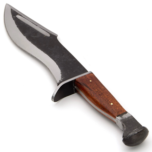 มีดโบวี่เหล็กกล้าคาร์บอนสูงทำมือ LEGACY BLADES OEM ด้ามไม้พะยูง สำหรับกิจกรรมกลางแจ้ง ผลิตโดยผู้ผลิตมีดใบตาย - Product Image 5