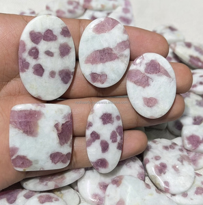 Lot de tourmaline rose naturelle en gros, pierres de tourmaline et quartz faites à la main de formes et tailles variées pour la fabrication de bijoux - Product Image 6