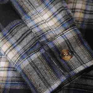 Customized Color <b>Flannel</b> Printed Long Sleeve Fleece <b>Jacket</b> Plain Dyed Stand Collar Cotton Lined Winter <b>Jacket</b> - Product Image 4