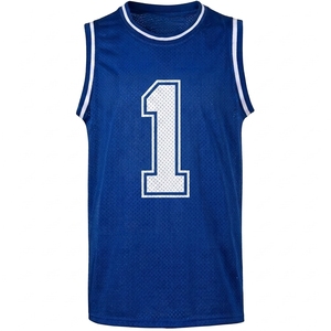 Maillot de basket-ball personnalisé pour homme, blanc, en mesh, sans manches, col rond, respirant, vêtements d'équipe - Product Image 5