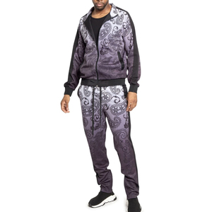 Best Selling Custom Made <b>Winter</b> Sublimation Printed Heavyweight 100% Polyester Plus Size Solid Tracksuit Custom Colors Logo - Product Image 1