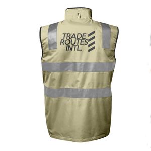 Chalecos de Seguridad de Forro Polar Duraderos e Impermeables ANSI Clase 2 para Trabajadores Industriales y de la Construcción con Opciones de Logotipo y Diseño Personalizados - Product Image 4