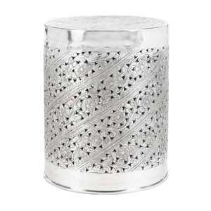 Hexagonal Hammered Metal <b>Stool</b> Antique Gold Industrial Design Handmade Living Room Furniture Home Decor Ottoman - Product Image 2