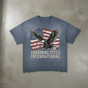 Custom High Quality 100% Cotton <b>Tshirt</b> for Men or Unisex Anti-Wrinkle & Breathable Soft Knitted Fabric - Product Image 1