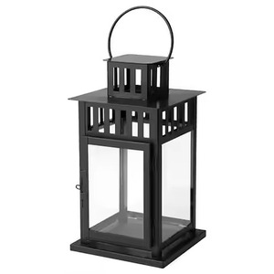 Golden <b>Brass</b> <b>Lantern</b> Candle Holder for Home Decoration Indoor Outdoor Use Durable Metal Design - Product Image 2