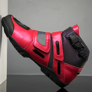 Botas Profesionales para Motocicleta, Botas de Motocross, Botas Impermeables para Motociclistas, Protección para el Tobillo, Zapatos de Moto - Product Image 4
