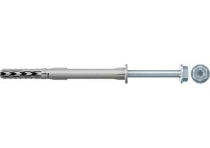 FISCHER SXR 10X140 FUS Vis de fixation en nylon avec tête hexagonale, vis zinguée, fixations d'ancrage pour béton, expansion. - Product Image 2