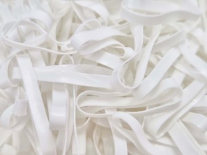Élastiques à cheveux TIETYP, bandeaux en caoutchouc élastique, couleur unie, minimaliste, moderne, usage quotidien, pour femmes, emballage en carton, fabriqué en Corée - Product Image 3