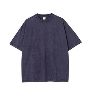 Washed Blank Cotton Street Wear Tshirt Oversized Drop Shoulder <b>T</b>-<b>Shirt</b> Custom High Quality Printing <b>Heavy</b> Weight <b>T</b> <b>Shirt</b> For Men - Product Image 4