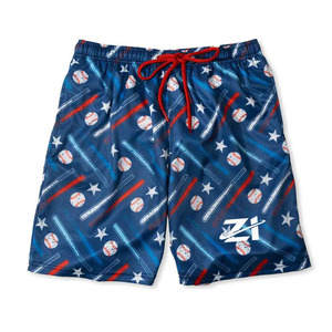 Shorts de baseball en maille respirants, durables et légers en coton 100% tricoté, personnalisés ZAFSA, pour l'entraînement sportif et la gym - Product Image 3