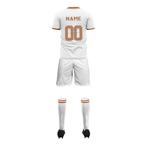 High Quality Customized Logo Unisex Soccer Uniform Shirts & <b>Tops</b> <b>Sets</b> Quick Dry Polyester Soccer Jersey And Football Jersey - Product Image 6