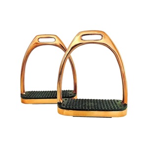 MARCO WEAR Professional <b>Equestrian</b> Grade High Quality Stainless Steel Horse Stirrup Smooth Edge Safe Contact Customizable Colors - Product Image 3