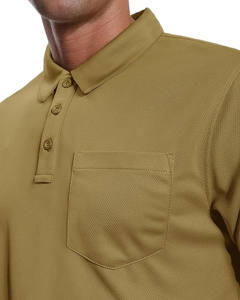 เสื้อยืดผู้ชายถักคุณภาพสูง ผ้าฝ้าย 100% ออกแบบเองได้ ขายส่ง ไซส์ใหญ่ ระบายอากาศได้ดี - Product Image 5