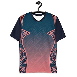 เสื้อยืดซับลิเมชั่นคุณภาพสูง ผลิตจากโพลีเอสเตอร์ 100% พร้อมดีไซน์ตามสั่งและรองรับการพิมพ์แบบ OEM เหมาะสำหรับเสื้อยืดกีฬา - Product Image 1
