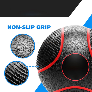 Balón Medicinal de Cuero PU Personalizado Más Vendido para Entrenamiento con Pesas, Balón de Entrenamiento de Fuerza Suave - Product Image 2