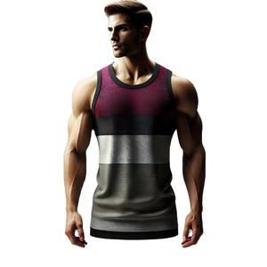Directo de fábrica, camiseta sin mangas de gimnasio para hombre, algodón transpirable, Color sólido, tela de punto lisa, alta calidad, Fitness, lavado, aspecto informal XL - Product Image 1