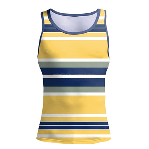 Hot Selling Custom Breathable <b>Men's</b> Sleeveless Gym Tank <b>Tops</b> OEM ODM Sports Vest for Travel Fitness - Product Image 2