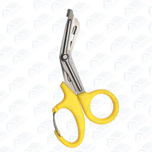 Tijeras de Acero Inoxidable con Recubrimiento de Titanio, Tijeras de Enfermería con Hojas Antiadherentes de 7.5 Pulgadas, Tijeras para Trauma con Mosquetón - Product Image 2