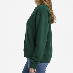 Sudadera con Capucha Extra Grande para Mujer, 100% Algodón de Alta Calidad, 400GSM, con Logotipo Bordado Personalizado, Gruesa, para Invierno - Product Image 6