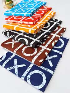 Lujoso estampado de cera africana de Libia y tela de algodón de Ankara diseño personalizado para atuendo de boda de moda ropa de fiesta y decoración del hogar - Product Image 4