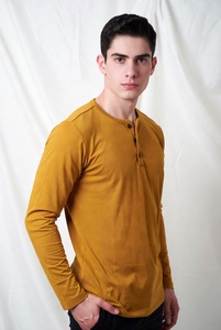 เสื้อเชิ้ตแขนยาวพิมพ์ลายสำหรับผู้ชายทรงเข้ารูปสไตล์ลำลองสำหรับวันหยุดพักผ่อน - Product Image 2
