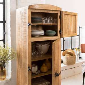 Aparador alto de madera de mango Vandana Stellar Sereno - Product Image 2