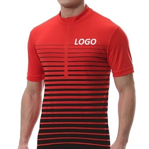 Jersey de Ciclismo MTB Personalizable Unisex de Manga Corta, Cortavientos, Transpirable, de Secado Rápido, Anti-UV, para Descenso, Motocross, Fútbol y Deportes Múltiples - Product Image 1