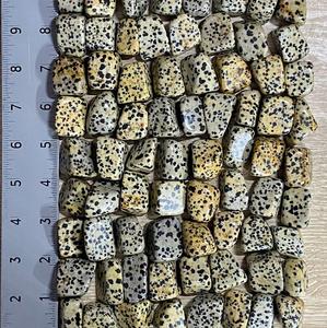 Piedras pulidas de jaspe dalmático natural, jaspe moteado, cristal curativo para Reiki, meditación, energía, decoración, venta al por mayor - Product Image 5