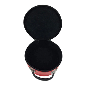 Estuche para Gorra/Sombrero de Capítulo del Arco Real Masónico, Rojo, Bordado con Triple Tau, Incluye Bordado a Máquina - Product Image 4