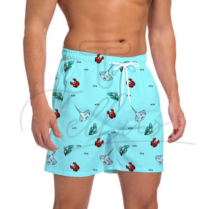 Shorts de Playa de Alta Calidad con Diseño Moderno, Hechos a Medida, Ligeros, Holgados, para Hombre - Product Image 6