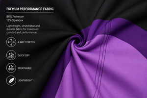 Custom Purple Gradient <b>Men</b>’s Surf Board Shorts Quick Dry Swim <b>Trunks</b> Sublimation Printed Beach Water Sports Shorts OEM ODM - Product Image 5