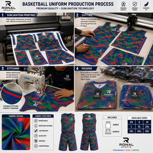 Uniforme de basket-ball sur mesure pour hommes, vêtements de sport, design unique et nouveau, uniforme de basket-ball avec numéro personnalisé, en promotion - Product Image 5
