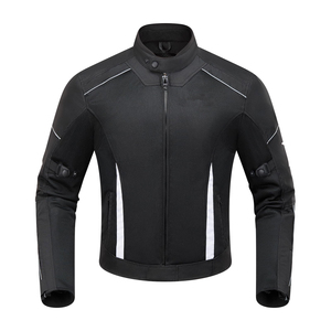 Men's Breathable Mesh Motorcycle Riding <b>Jacket</b> Full Sleeve Reflective Logo Windproof <b>Racing</b> <b>Jacket</b> for All Seasons - Product Image 1