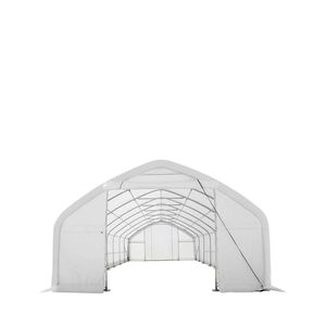 "20FT X 40FT Straight Wall Peak <b>Ceiling</b> Storage Shelter Heavy Duty 17 oz <b>PVC</b> Cover Drive Door TMG ST2041V Garage Storage)" - Product Image 4