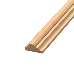 Moldura de Madera para Techo, Diseño Tradicional, Superficie Cruda, Decoración para Edificios, Fácil de Instalar, Duradera, Ecológica - Product Image 1