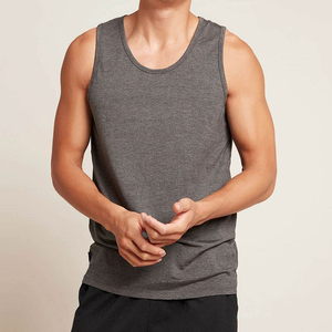 <b>Men</b> relaxed summer tank top casual sleeveless <b>shirt</b> soft cotton fabric breathable material <b>beach</b> holiday gym street fashion - Product Image 4